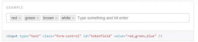 Tokenfield for Bootstrap Tokenfield for Bootstrap
