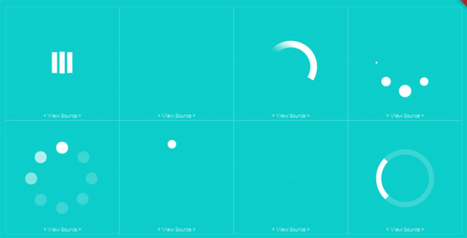 Single Element CSS Spinners