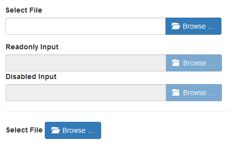Bootstrap File Input - jQuery скрипт стилизации input file под Bootstrap 3.x 