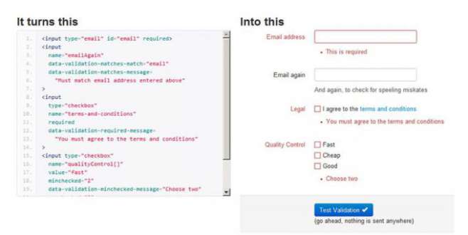 jqBootstrapValidation - JQuery плагин для валидации bootstrap форм