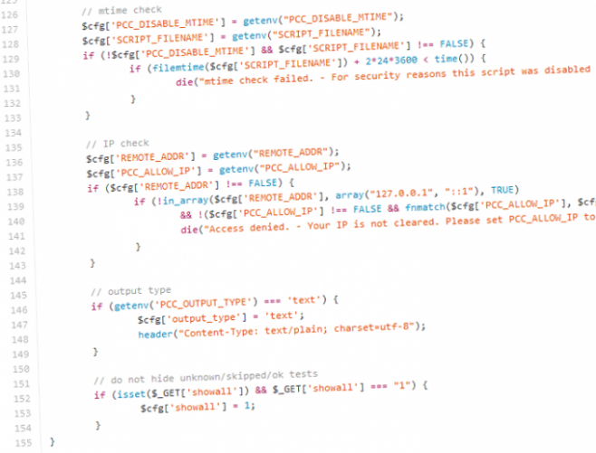 PHP Secure Configuration Checker PHP Secure Configuration Checker