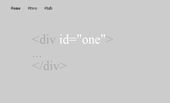 Табы на чистом CSS