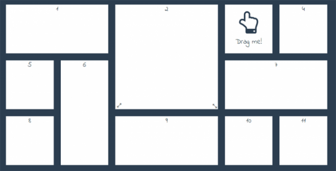 gridstack.js - скрипт много колоночного перетаскиваемого грида gridstack.js - скрипт много колоночного перетаскиваемого грида