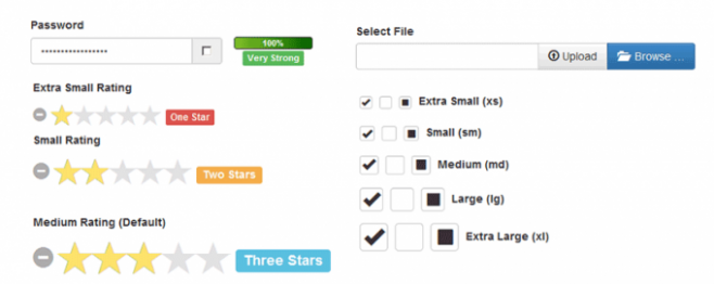 Star-rating, file-input, checkbox-x, strength-meter на jQuery для TB3 Star-rating, file-input, checkbox-x, strength-meter на jQuery для TB3