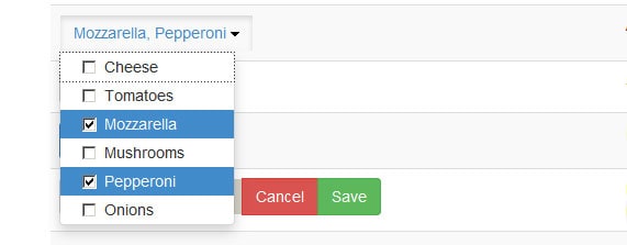 Bootstrap Multiselect