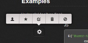 Toolbar.Js - A jQuery plugin that creates tooltip style toolbars