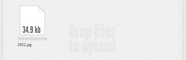 dropzone.js - library that provides drag’n’drop file uploads