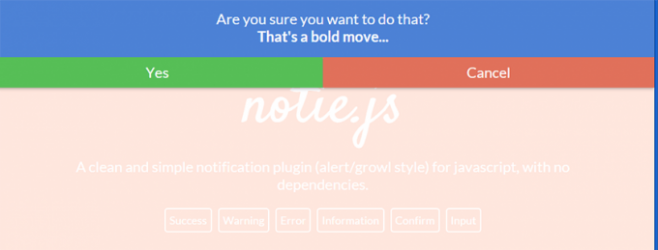 notie.js - скрипт всплывающих уведомлений notie.js - скрипт всплывающих уведомлений