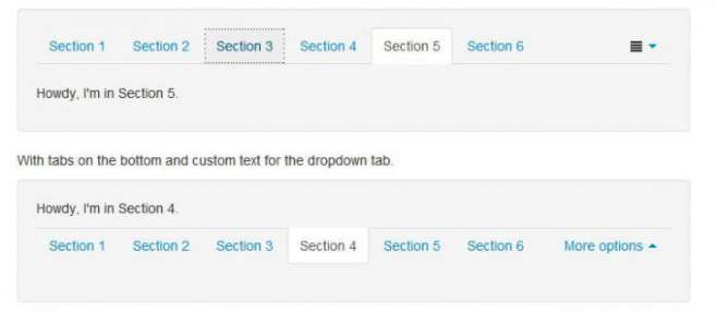 bootstrap-tabdrop.js - скрипт переноса табов в выпадающее меню bootstrap-tabdrop.js - скрипт переноса табов в выпадающее меню