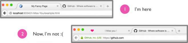 jQuery плагин I-Miss-You - смена title и favicon при переключении вкладки jQuery плагин I-Miss-You - смена title и favicon при переключении вкладки