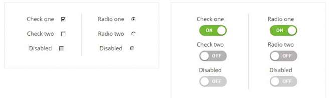 lc-switch - jquery-plugin замены стандартных чекбоксов и радио батонов