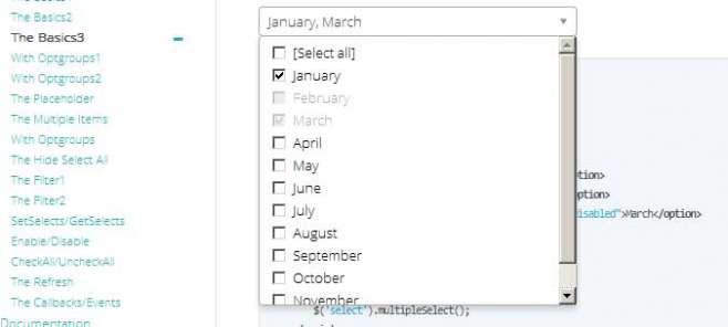 Multiple Select