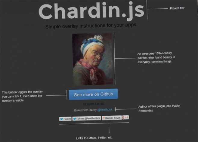 Chardin.js - подсказки для вашего приложения Chardin.js - подсказки для вашего приложения