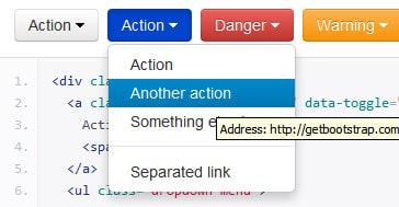 Twitter Bootstrap Hover Dropdown
