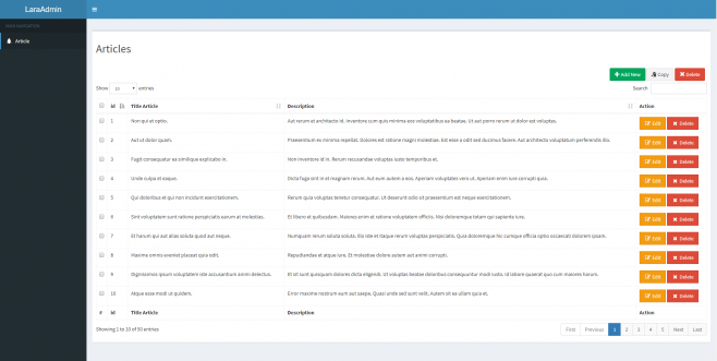 lara-crud - CRUD для быстрого развертывания админки в Laravel lara-crud - CRUD для быстрого развертывания админки в Laravel