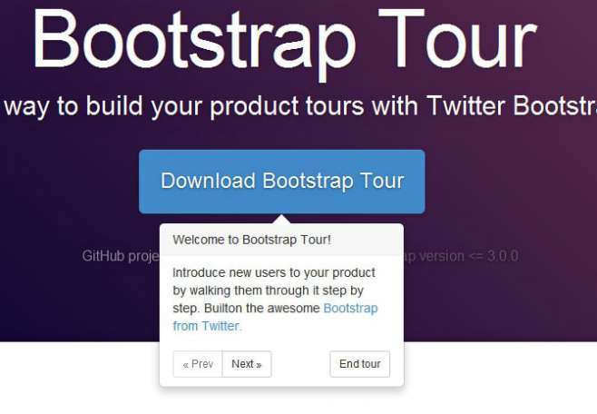 Bootstrap Tour