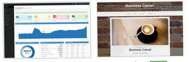 startbootstrap.com - бесплатные шаблоны и макеты на Bootstrap 3