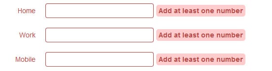 Nod - frontend validation jQuery plugin