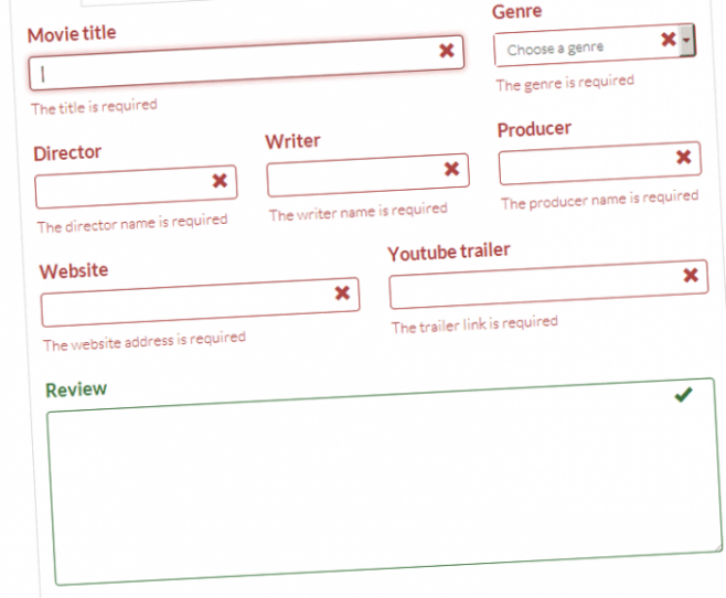 BootstrapValidator - валидатор форм для twitter bootstrap 3 на js