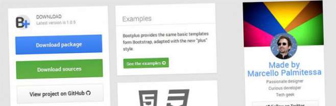 Bootplus - как twitter bootstrap только стили заточены под google+ Bootplus - как twitter bootstrap только стили заточены под google+