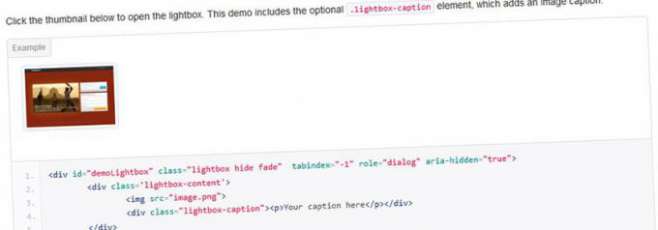 Bootstrap Lightbox