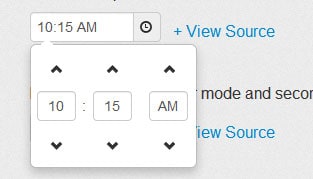 Bootstrap Timepicker
